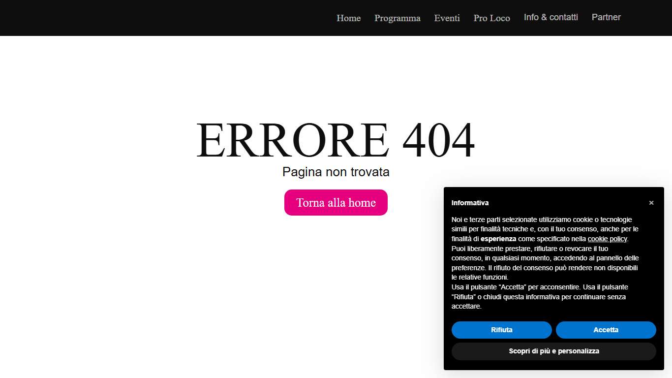 Pagina non trovata – Festa dell'Uva – Verla di Giovo