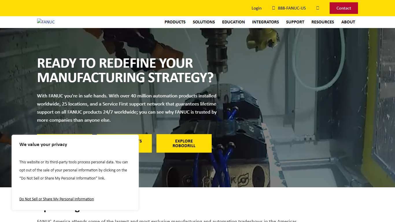 FANUC America Automation Solutions that Redefine Productivity